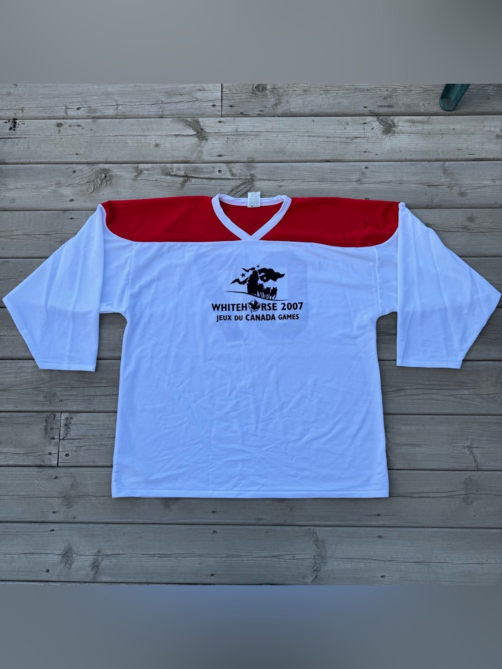 2007 Canada Games Whitehorse Hockey Jersey - XL Signed